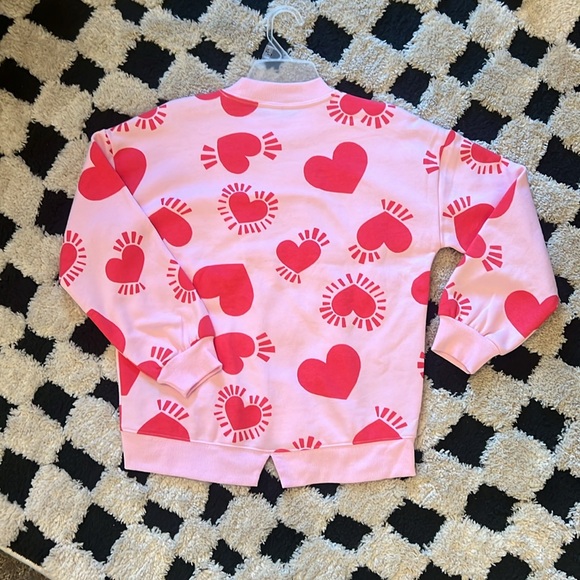 Girls ~ Old Navy ~ Heart sweatshirt ~ L (10-12) - Picture 12 of 17